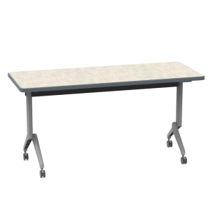 WB Manufacturing Flip Top 22" x 48" Table with Beveled Lotz Armor Edge™