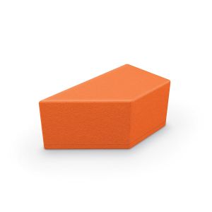 MooreCo Tinker All Foam Ottoman, Arrow