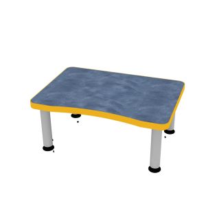 ELO® Plymouth II 20"D x 28.5"L Student Desk with 3mm Edge HPL Top and 2" Mini Junior Adjustable Straight Round Legs