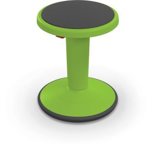 MooreCo Hierarchy Height Adjustable Grow Stool- Short Stool - Green