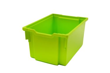 6 Pack Gratnells Storage Tray - F25 Extra Deep - Lime Green