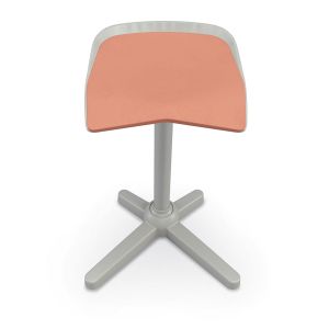 MooreCo Elate Perch Stool, Cayenne
