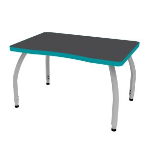 ELO® Plymouth II 24"D x 36"L Student Desk with 3mm Edge HPL Top and 1.25" Junior Adjustable Square Legs