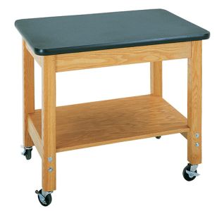Diversified Spaces Mobile Demo Cart with Plastic Laminate Top