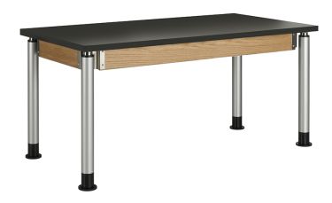 Diversified Spaces Uplift Adjustable Height Science Table with ChemGuard Top-24" x 72"