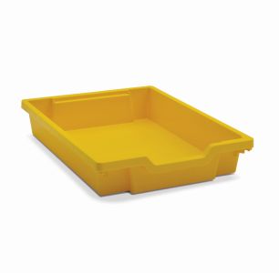8 Pack Gratnells Storage Tray - F1 Shallow - Yellow