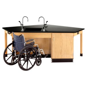 Diversified Spaces ForwardVision™ ADA Compliant Workstation - Sink and Fixtures Included