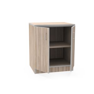REplay® Modular Base Cabinet Unit with Double Doors, Adjustable Shelf, and Adjustable Levelers - 30"W x 23"D x 35.5"H