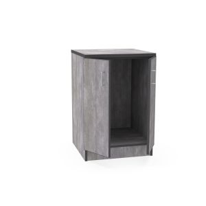 REplay® Modular Base Cabinet Unit with Double Doors, Empty Interior, and Adjustable Levelers - 30"W x 23"D x 35.5"H