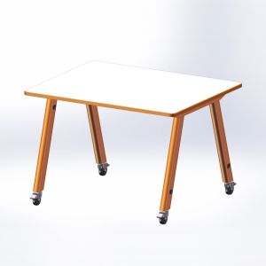 USACapitol Makerspace Table, 40” Tall, 36” X 60” Top