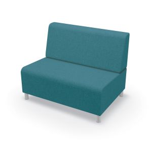 MooreCo Phoeby Indoor Loveseat, Armless, Legs