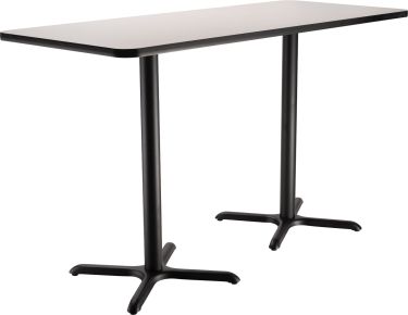 USA Custom Series Commercial Restaurant Table - Bar Height - 30" W x 72" L