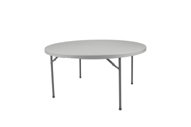 NPS® Comfort Max Fold in Half Plastic Table, 48" Round - Model CMFIH48R