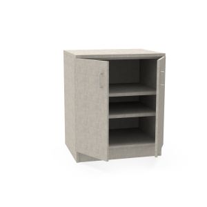 REplay® Modular Base Cabinet Unit with Double Doors, 2 Adjustable Shelves, and Adjustable Levelers - 36"W x 23"D x 35.5"H