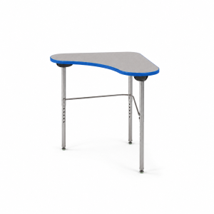 USACapitol Stealth Adjustable Desk, 25" D x 37" W, with Laminate Top and Spray Edge