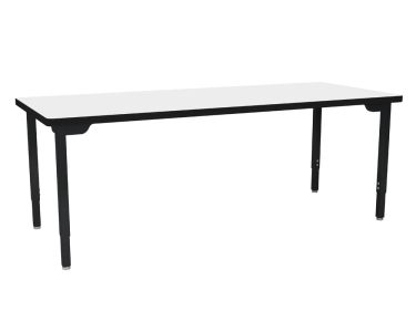 NPS® Heavy-Duty Designer Table, 42" x 84", Whiteboard Top