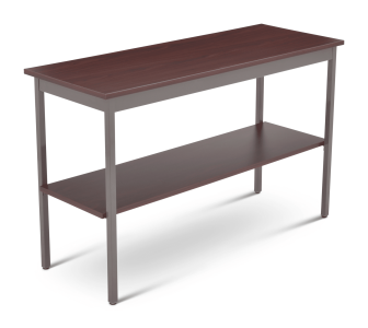 HUSKY SeatingĀ® Heavy Duty 500 LB Utility Table w/ Shelf - 18" x 48"