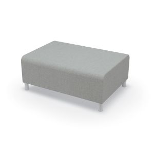 MooreCo Phoeby Indoor Ottoman, Large, Legs