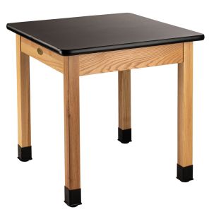 NPS® Wood Science Lab Table, 30"x30"x30", HPL Top