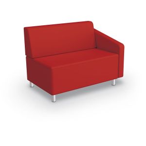 MooreCo Morris Kids Loveseat – Left Arm, 29"H x 42.4"W x 24.5"D