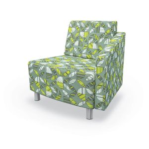 MooreCo Morris Kids 22.5º Outside Wedge Chair – Left Arm, 29"H x 30.1"W x 24.5"D