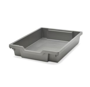 8 Pack Gratnells Storage Tray - F1 Shallow - Silver