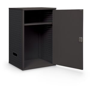 MooreCo iTeach Spider Cart Locking Storage Cabinet, 26.9"H x 17.9"W x 15.1"D