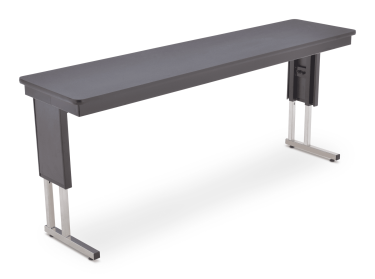 Barricks Symposium Series Adjustable Height Table - 18" x 60"