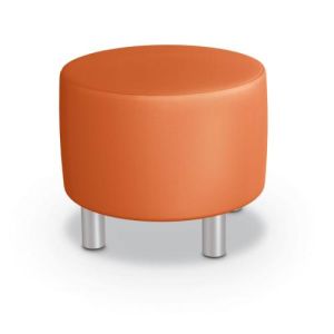 MooreCo Round Stool – Low, 15"H x 18"W x 18"D