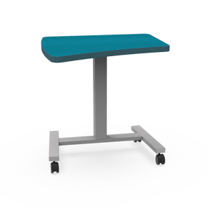 Elevate Aidacra XL 26"D x 28.5"L Height Adjustable Mobile Sit-Stand Student Desk with 3mm Edge, 28"- 41" H