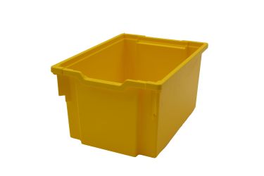 6 Pack Gratnells Storage Tray - F25 Extra Deep - Yellow