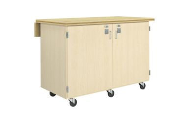 Diversified Spaces Robotics Robot Cabinet, Maple, 62"W x 32" D x 41.5" H