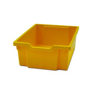 6 Pack Gratnells Storage Tray - F2 Deep - Yellow