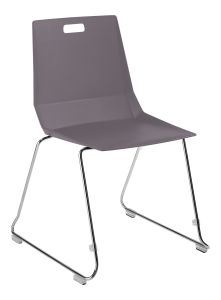 National Public Seating LūvraFlex Chair - Charcoal - Model LVC20-11