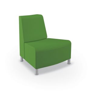 MooreCo Phoeby Outdoor Outfacing Curved Lounge Chair, No Arms
