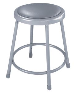 NPS Vinyl Padded Lab Stool - 18" Height