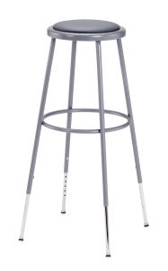 3 PACK NPS Vinyl Padded Lab Stool - 31" - 39" Adjustable Height