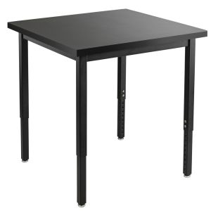 NPS® Steel Science Lab Table, 30" x 30", Chemical Resistant Top