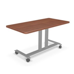 MooreCo Hierarchy Grow & Roll Table – Rectangle, 26.5" – 42.3"H x 60"W x 30"D