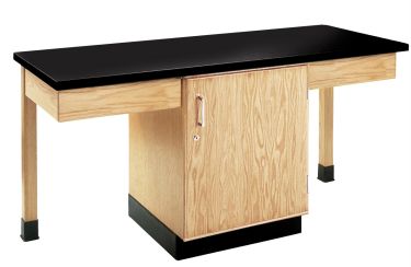 Diversified Spaces 2 Station Table with Epoxy Top