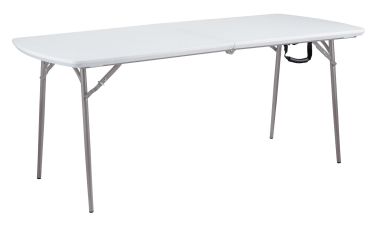 National Public Seating Bi-Fold Compact Folding Table - 30" W x 72" L