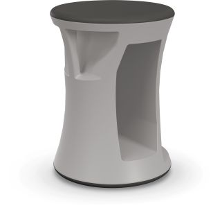 MooreCo Hierarchy Flipz Stool -Black