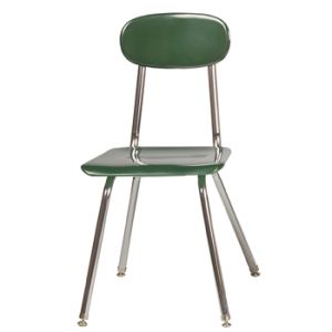 USACapitol Legacy 17.5” H-Frame Hard Plastic Chair