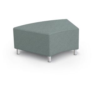MooreCo Morris 45º Wedge Bench, 18.5"H x 45"W x 29.5"D