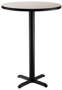 USA Custom Series Commercial Restaurant Table - Bar Height - 24" Round
