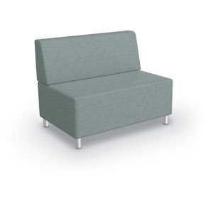 MooreCo Morris Loveseat – Armless, 34.5"H x 45"W x 29.5"D