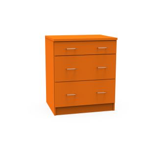 REplay® Modular Base Cabinet Unit with 1 Standard Drawer (6.13"), 2 Equal Drawers, and Adjustable Levelers - 18"W x 23"D x 35.5"H