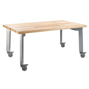 NPS®  Titan Table, 36" x 54", Butcherblock Top