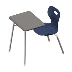 USACapitol Euroflex 18" H Hard Plastic Combination Desk - 18" D x 24" W