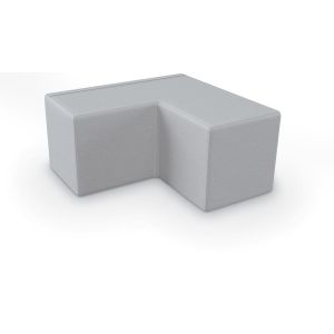 MooreCo Tinker All Foam Ottoman, Comfy Block V